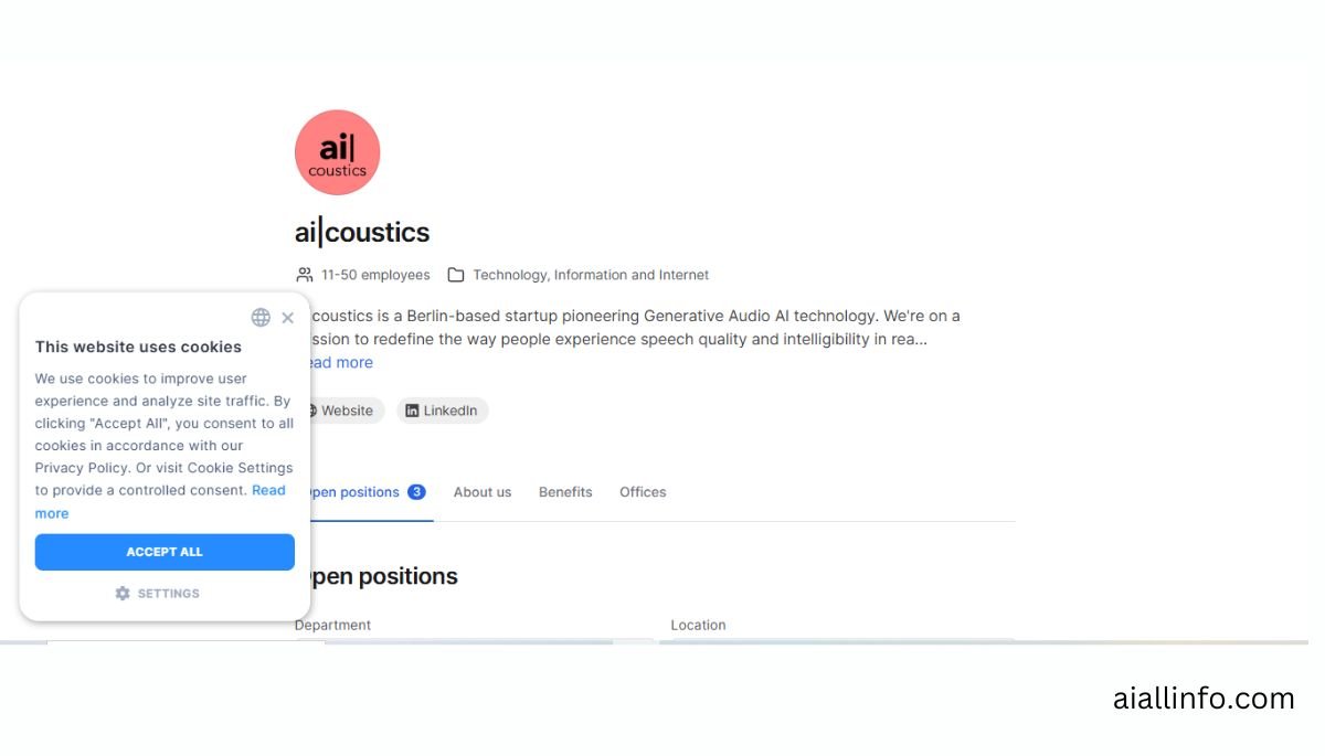 AI Coustics Jobs